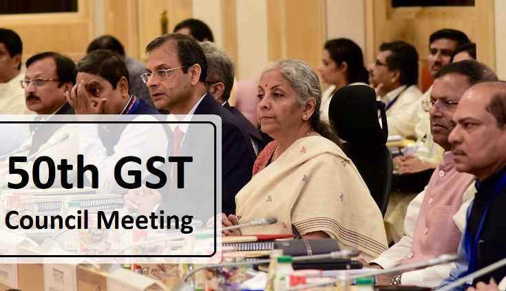 Press Release 50th GST Council Meeting